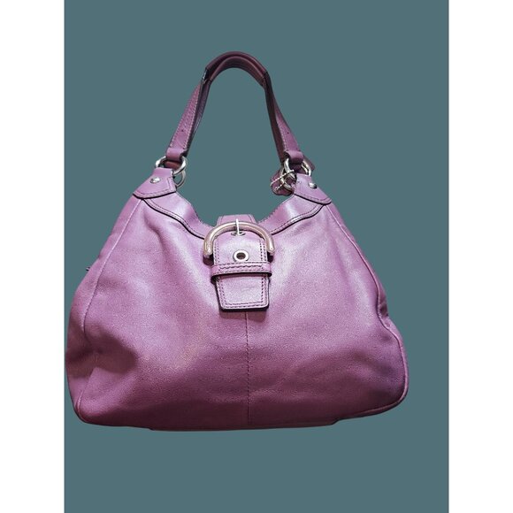 Coach Vintage Soho Lynn Multi Compartment Shoulder Hobo Leather Bag - Picture 1 of 14